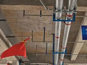 包头管廊支架的安装方法